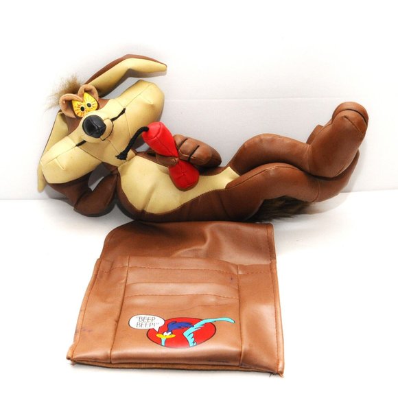 Vtg Wile E Coyote Remote Control Holder Hilarious Beep Beep Ca. 2000 Looney tune - Picture 2 of 13